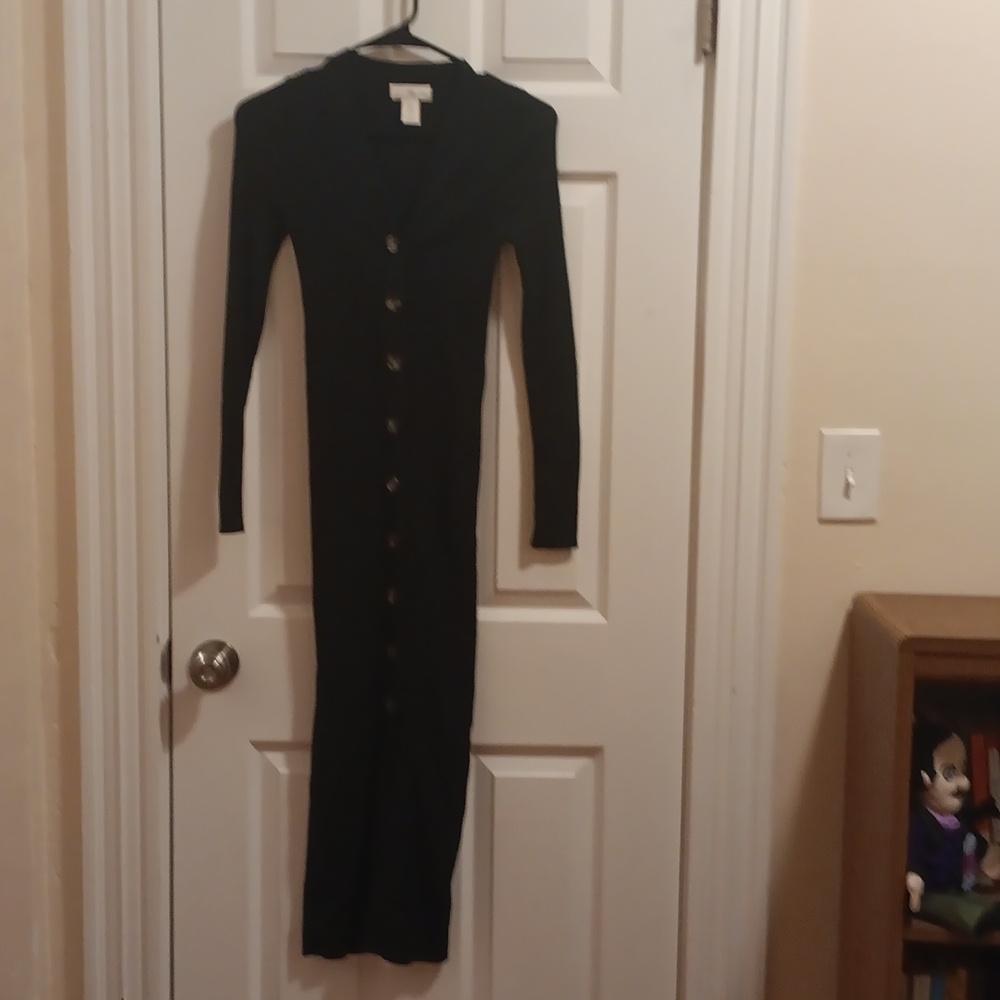 H&M Black Sweater Dress